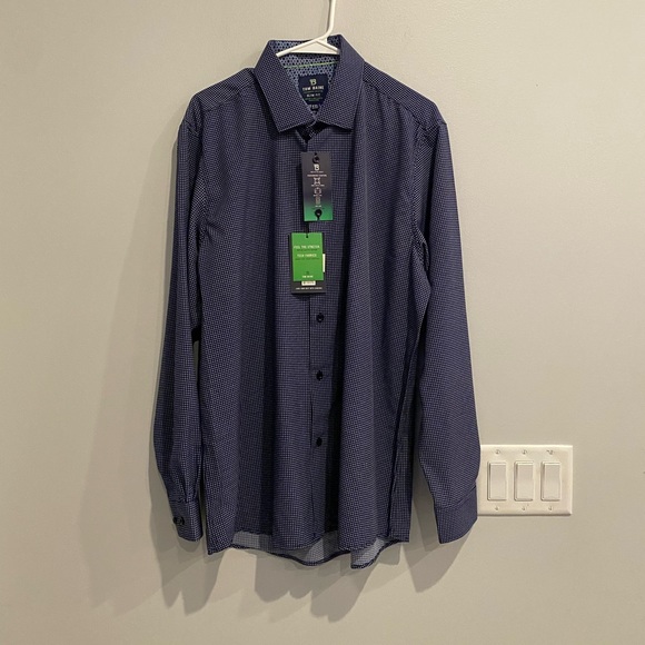 NWT - Tom Baine Men’s Performance Dress Shirt - XXL - Picture 2 of 10